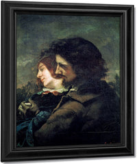 The Happy Lovers By Jean Desire Gustave Courbet Fine Art Print