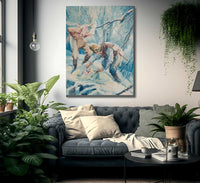 The Happy Prince And Other Tales Story Illustration Page 109 1940 By Everett Shinn Fine Art Print