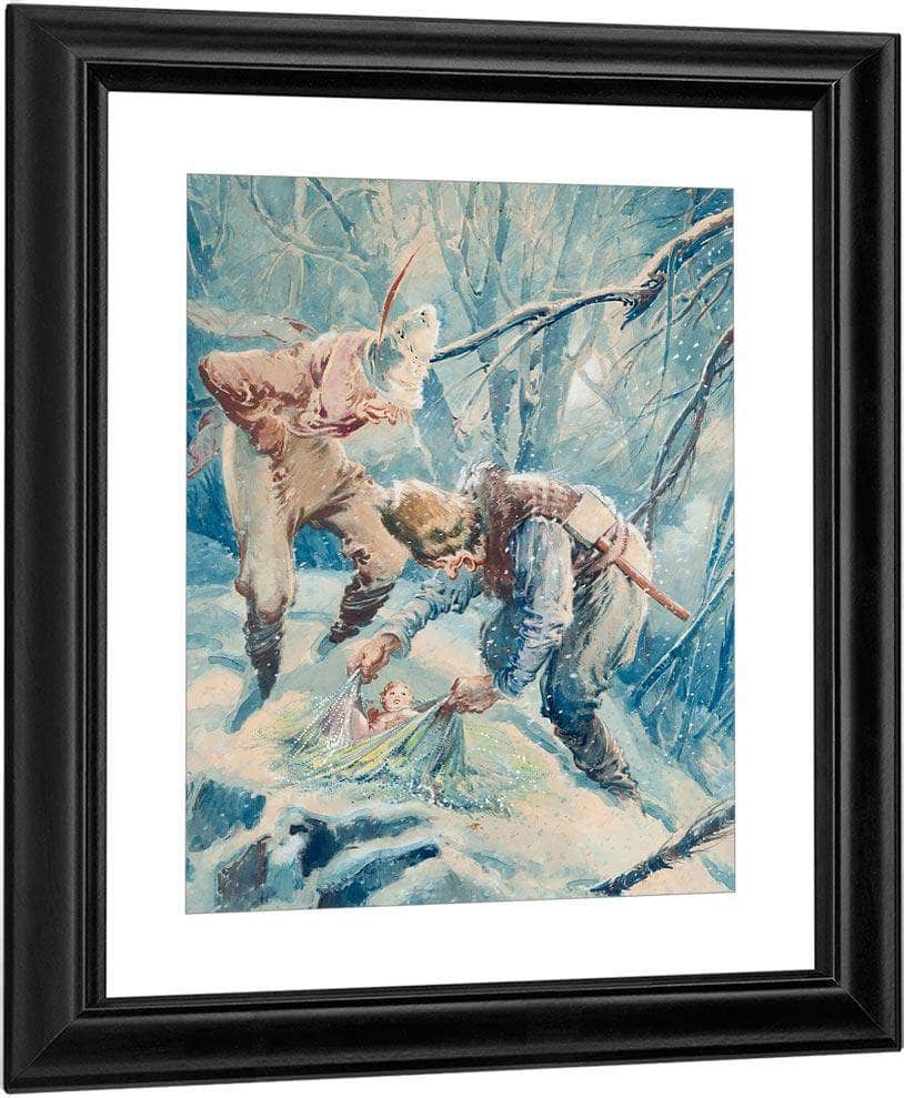 The Happy Prince And Other Tales Story Illustration Page 109 1940 By Everett Shinn Fine Art Print