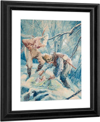 The Happy Prince And Other Tales Story Illustration Page 109 1940 By Everett Shinn Fine Art Print