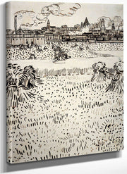 The Harvest By Vincent Van Gogh Fine Art Print