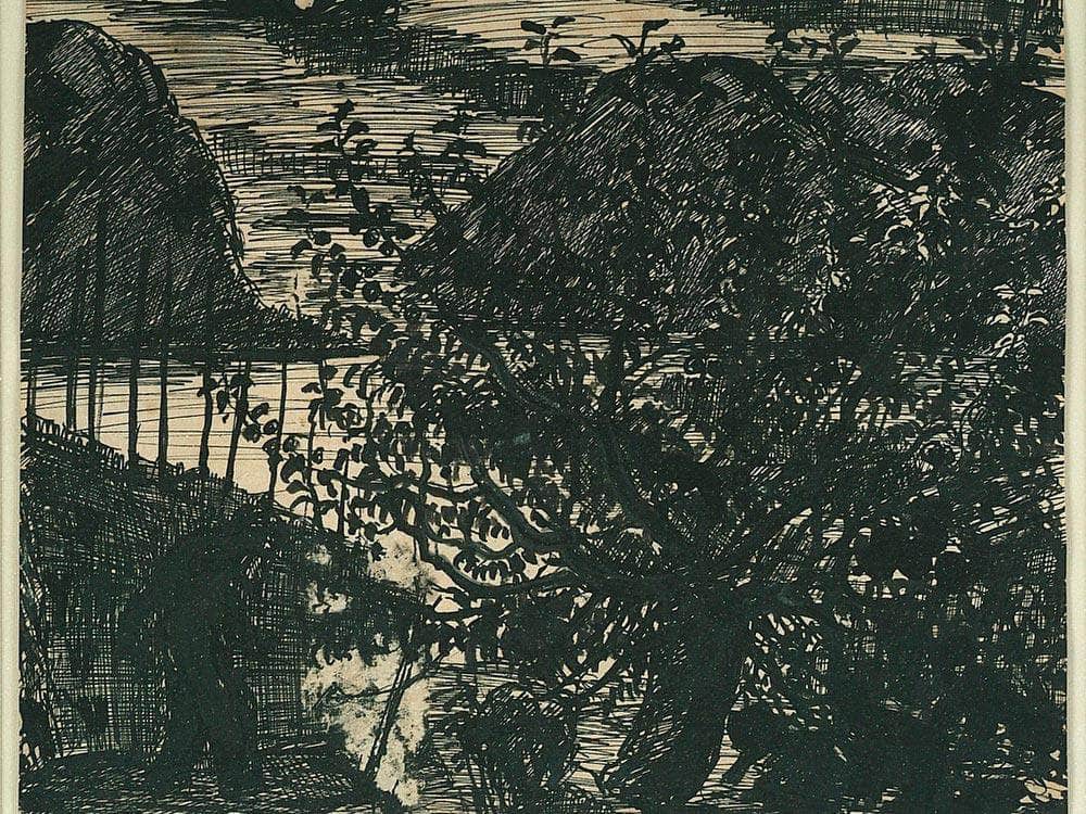 The Hat Thief By Nicolai Astrup Fine Art Print