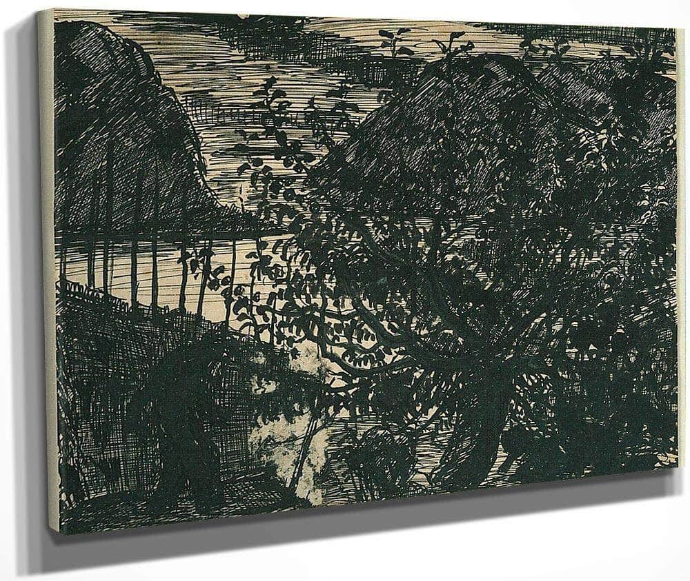 The Hat Thief By Nicolai Astrup Fine Art Print