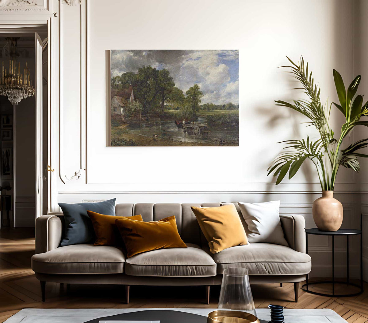 The Hay Wain By John Constable Fine Art Print