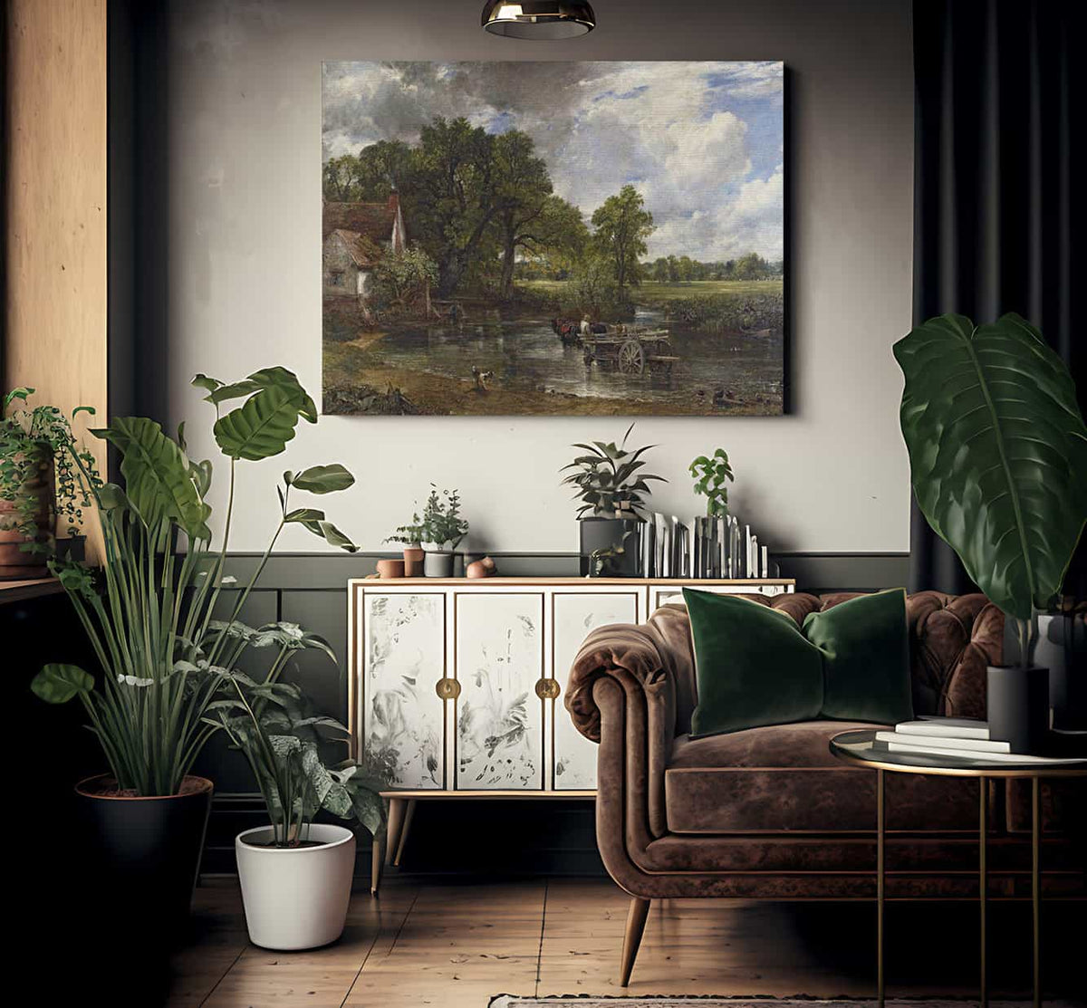 The Hay Wain By John Constable Fine Art Print