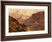 The Head Of Loch Awe Scotland By Alfred De Breanski Fine Art Print