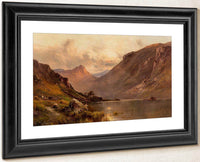 The Head Of Loch Awe Scotland By Alfred De Breanski Fine Art Print
