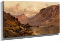 The Head Of Loch Awe Scotland By Alfred De Breanski Fine Art Print