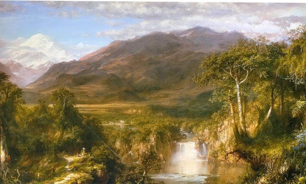 The Heart Of The Andes By Frederic Edwin Church Fine Art Print