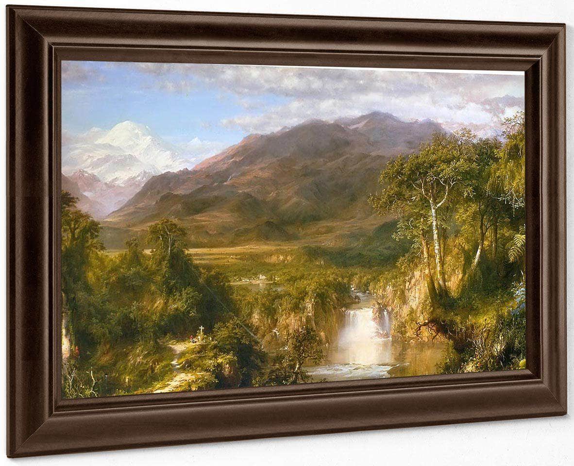 The Heart Of The Andes By Frederic Edwin Church Fine Art Print