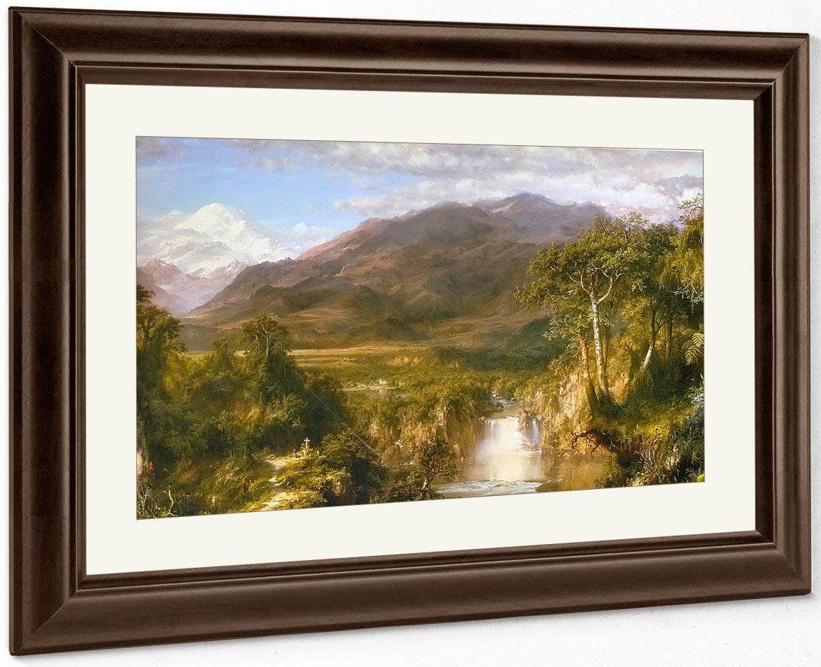 The Heart Of The Andes By Frederic Edwin Church Fine Art Print