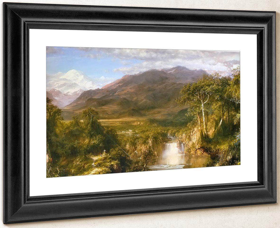 The Heart Of The Andes By Frederic Edwin Church Fine Art Print