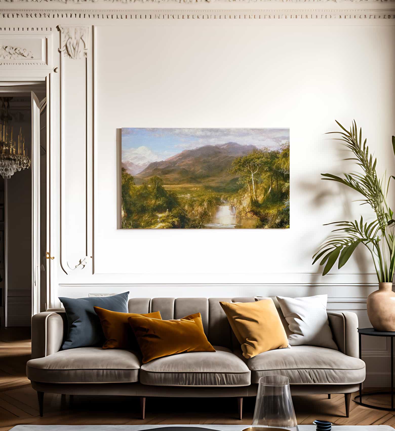 The Heart Of The Andes By Frederic Edwin Church Fine Art Print