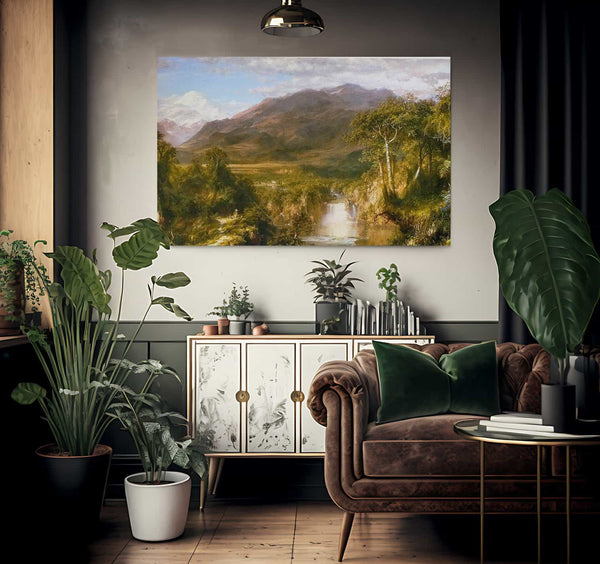 The Heart Of The Andes By Frederic Edwin Church Fine Art Print