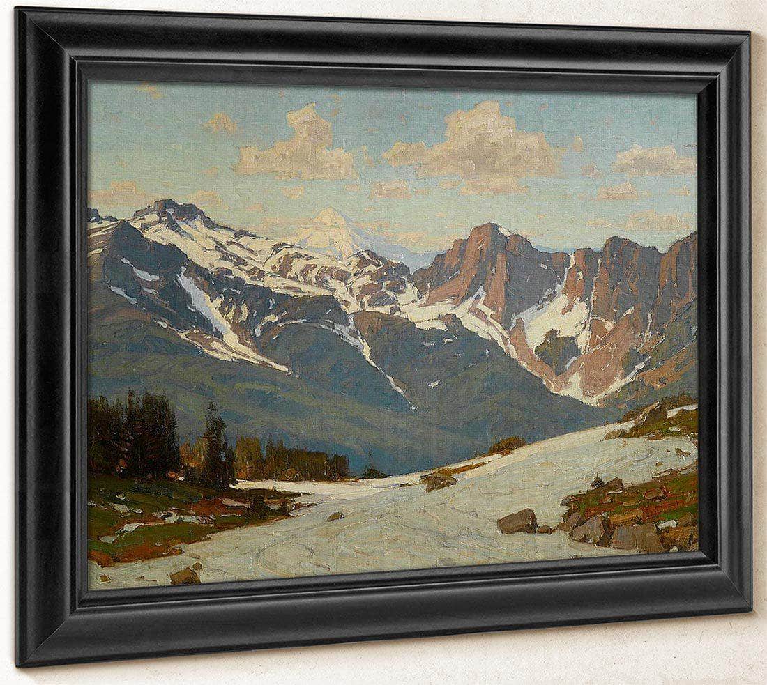 The Higher Altitudes By William Wendt Fine Art Print
