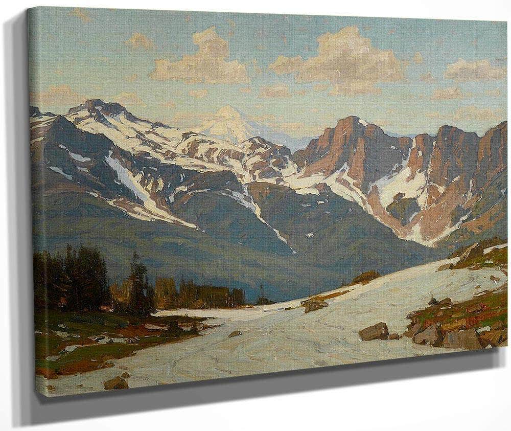 The Higher Altitudes By William Wendt Fine Art Print