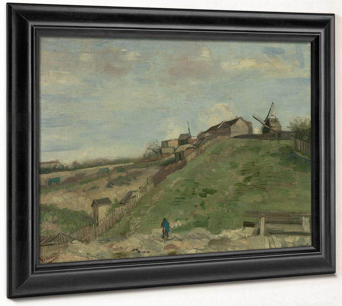 The Hill Of Montmartre With Stone Quarry By Vincent Van Gogh Fine Art Print