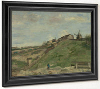 The Hill Of Montmartre With Stone Quarry By Vincent Van Gogh Fine Art Print