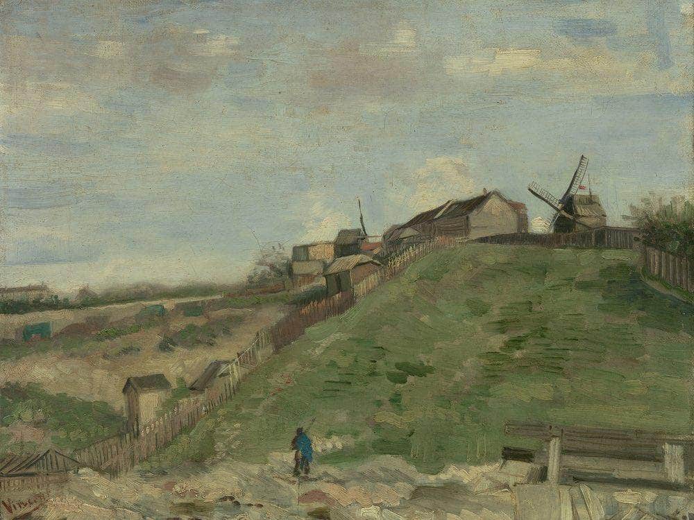 The Hill Of Montmartre With Stone Quarry By Vincent Van Gogh Fine Art Print