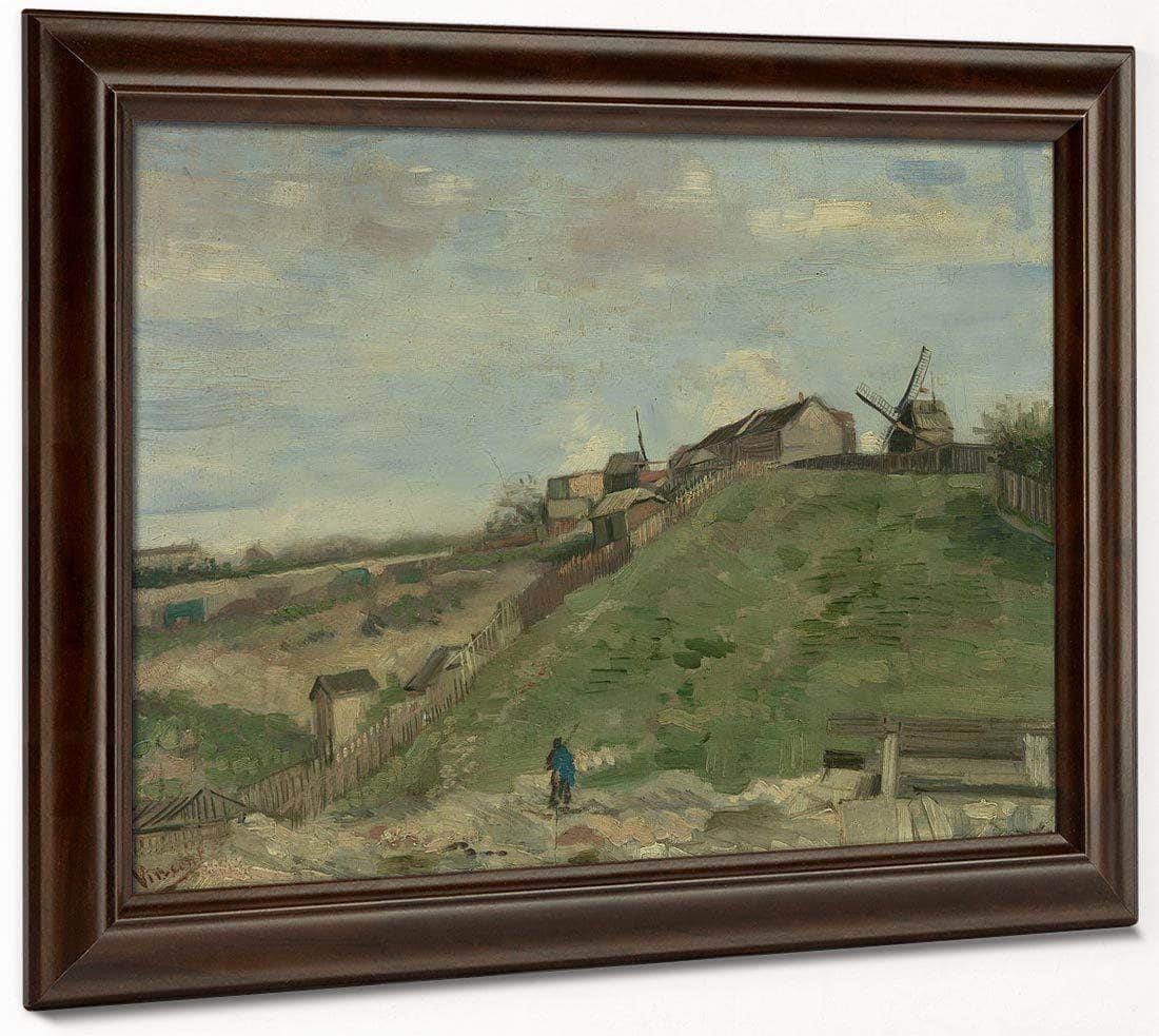 The Hill Of Montmartre With Stone Quarry By Vincent Van Gogh Fine Art Print