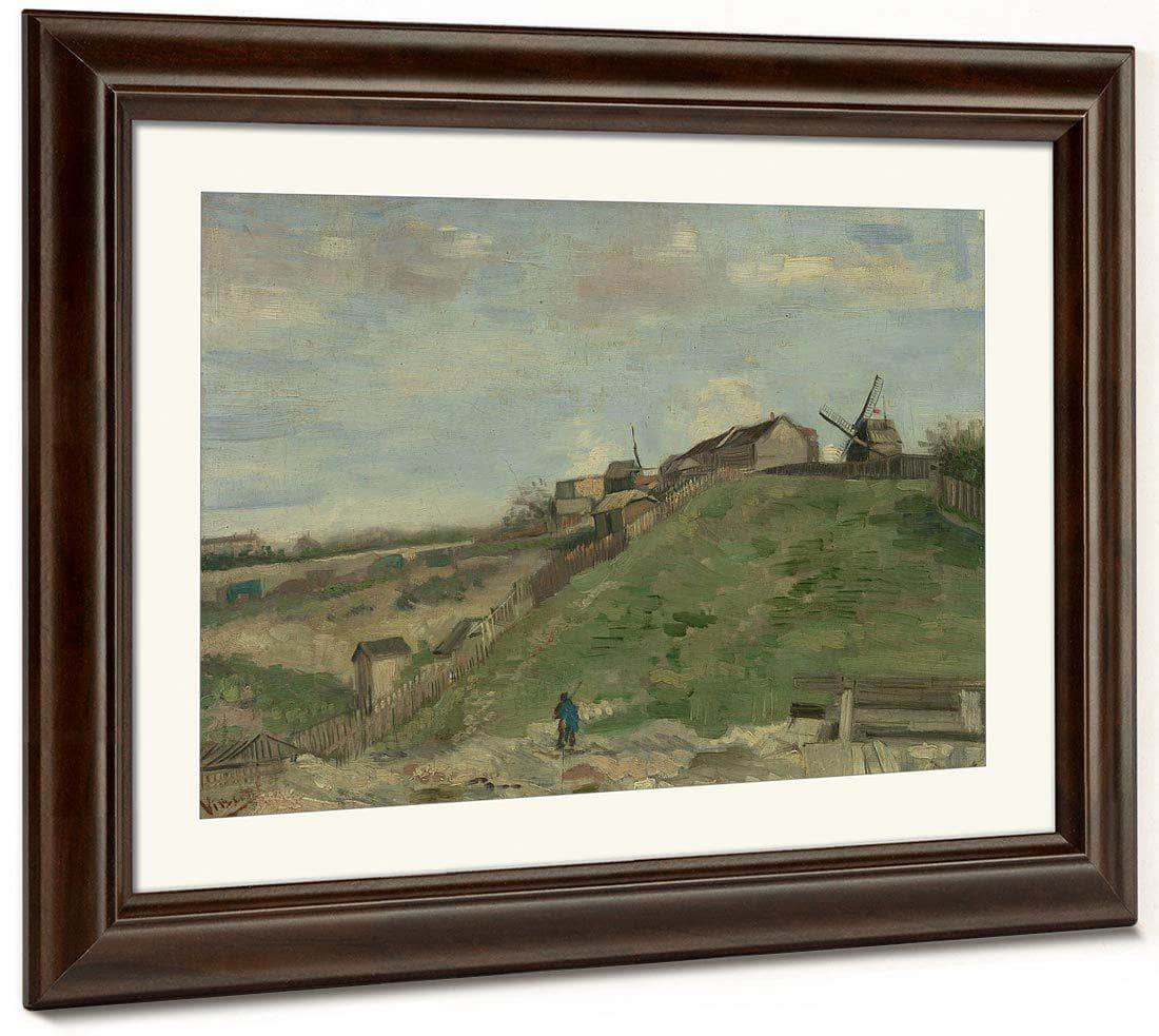 The Hill Of Montmartre With Stone Quarry By Vincent Van Gogh Fine Art Print