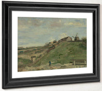 The Hill Of Montmartre With Stone Quarry By Vincent Van Gogh Fine Art Print