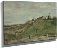 The Hill Of Montmartre With Stone Quarry By Vincent Van Gogh Fine Art Print