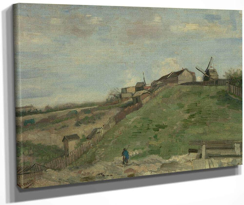 The Hill Of Montmartre With Stone Quarry By Vincent Van Gogh Fine Art Print