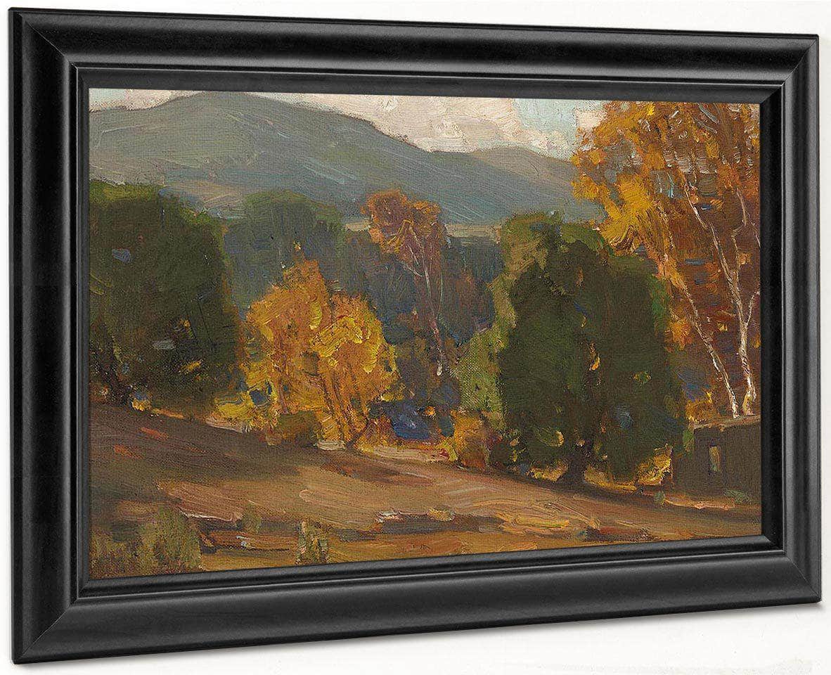 The Hills Of Capistrano 1924 By William Wendt Fine Art Print