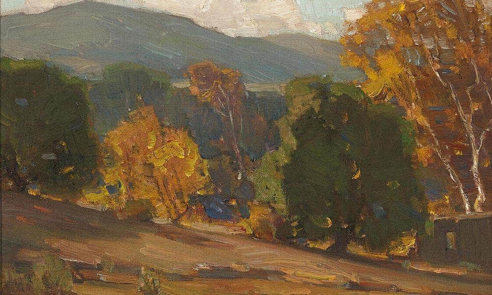 The Hills Of Capistrano 1924 By William Wendt Fine Art Print