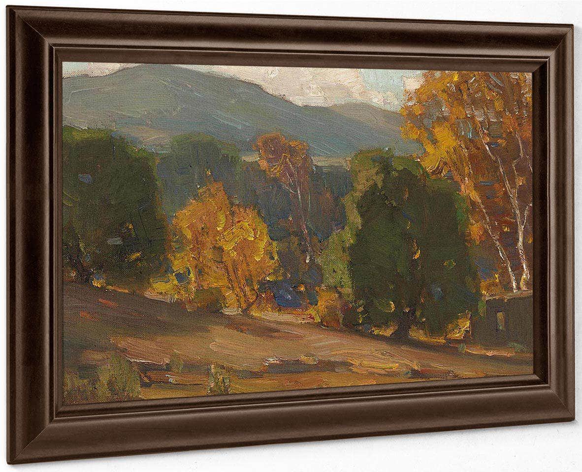 The Hills Of Capistrano 1924 By William Wendt Fine Art Print