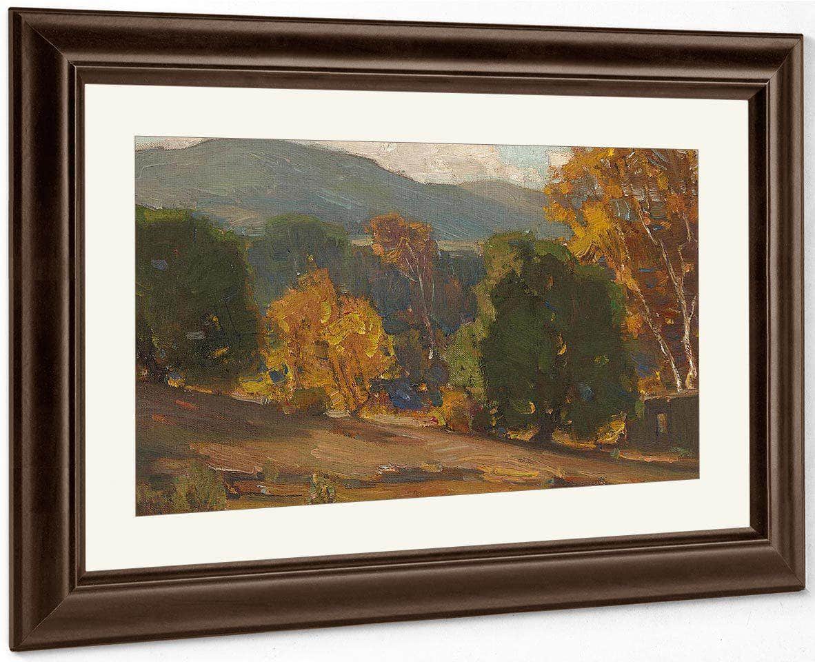 The Hills Of Capistrano 1924 By William Wendt Fine Art Print