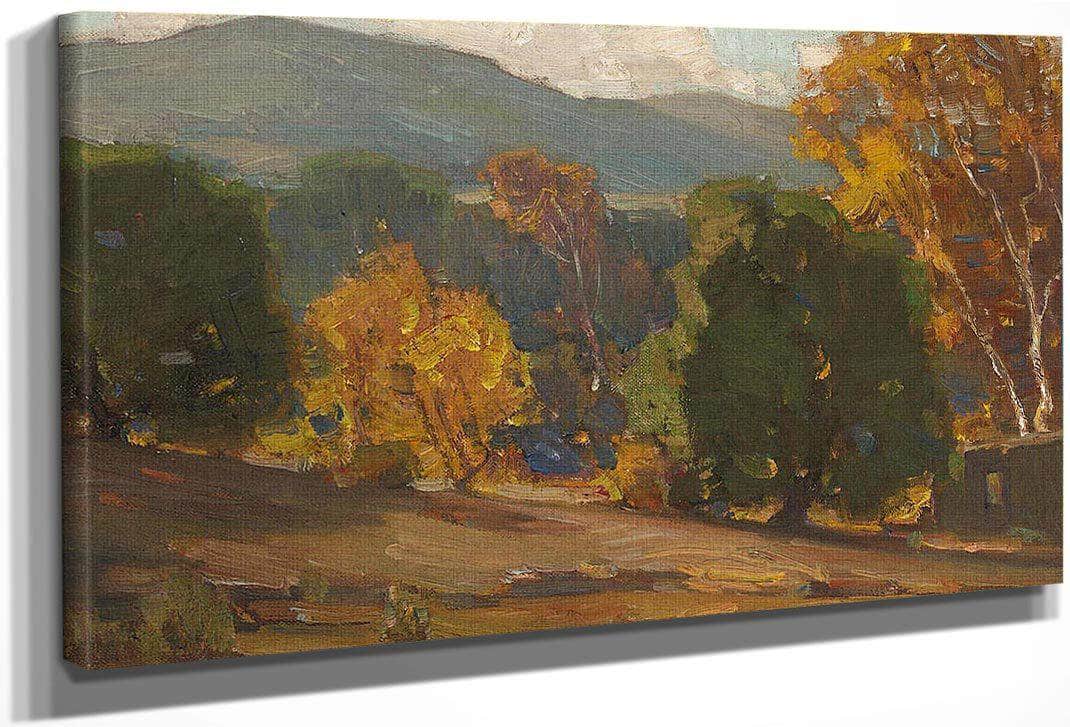 The Hills Of Capistrano 1924 By William Wendt Fine Art Print