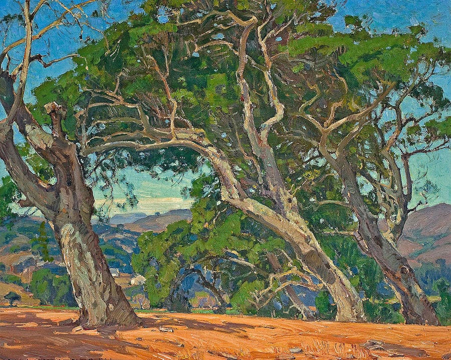 The Hilltop 1926 By William Wendt Fine Art Print