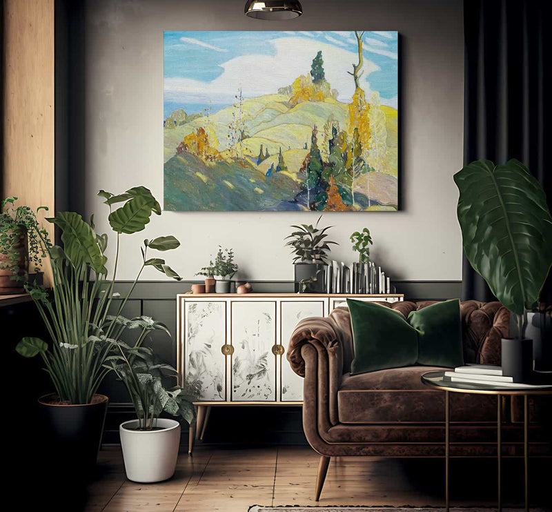 The Hilltop By Frank Carmichael Fine Art Print