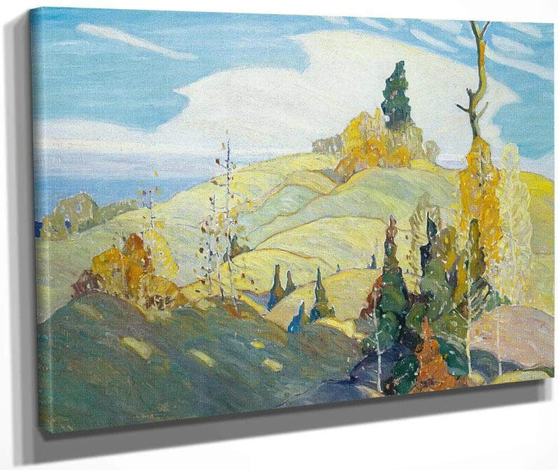 The Hilltop By Frank Carmichael Fine Art Print