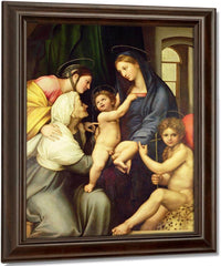 The Holy Family By Raphael Fine Art Print