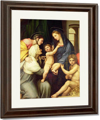 The Holy Family By Raphael Fine Art Print
