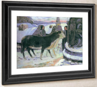 The Holy Night By Paul Gauguin Fine Art Print