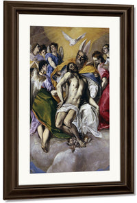 The Holy Trinity 1579 1 By El Greco Fine Art Print