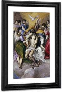 The Holy Trinity 1579 1 By El Greco Fine Art Print
