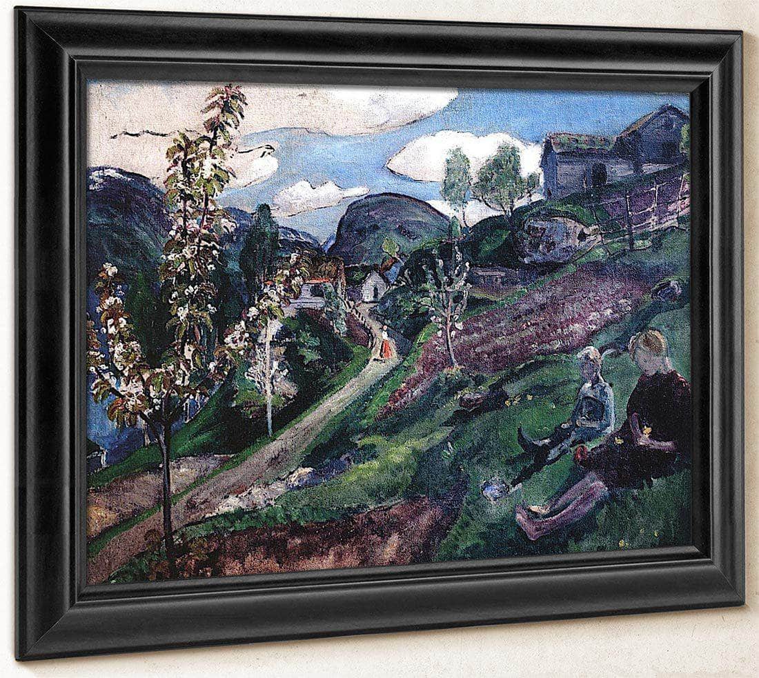 The Home By Nicolai Astrup Fine Art Print