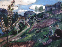 The Home By Nicolai Astrup Fine Art Print