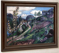 The Home By Nicolai Astrup Fine Art Print