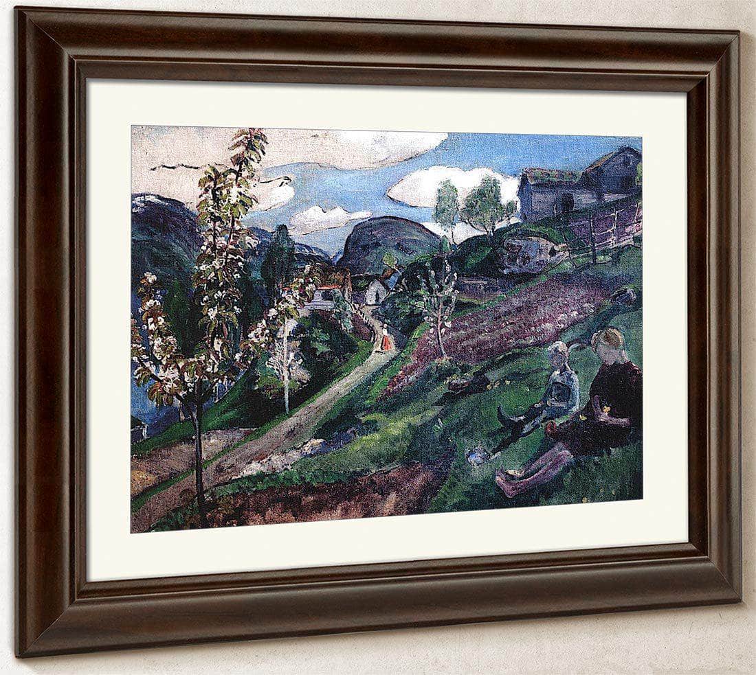 The Home By Nicolai Astrup Fine Art Print