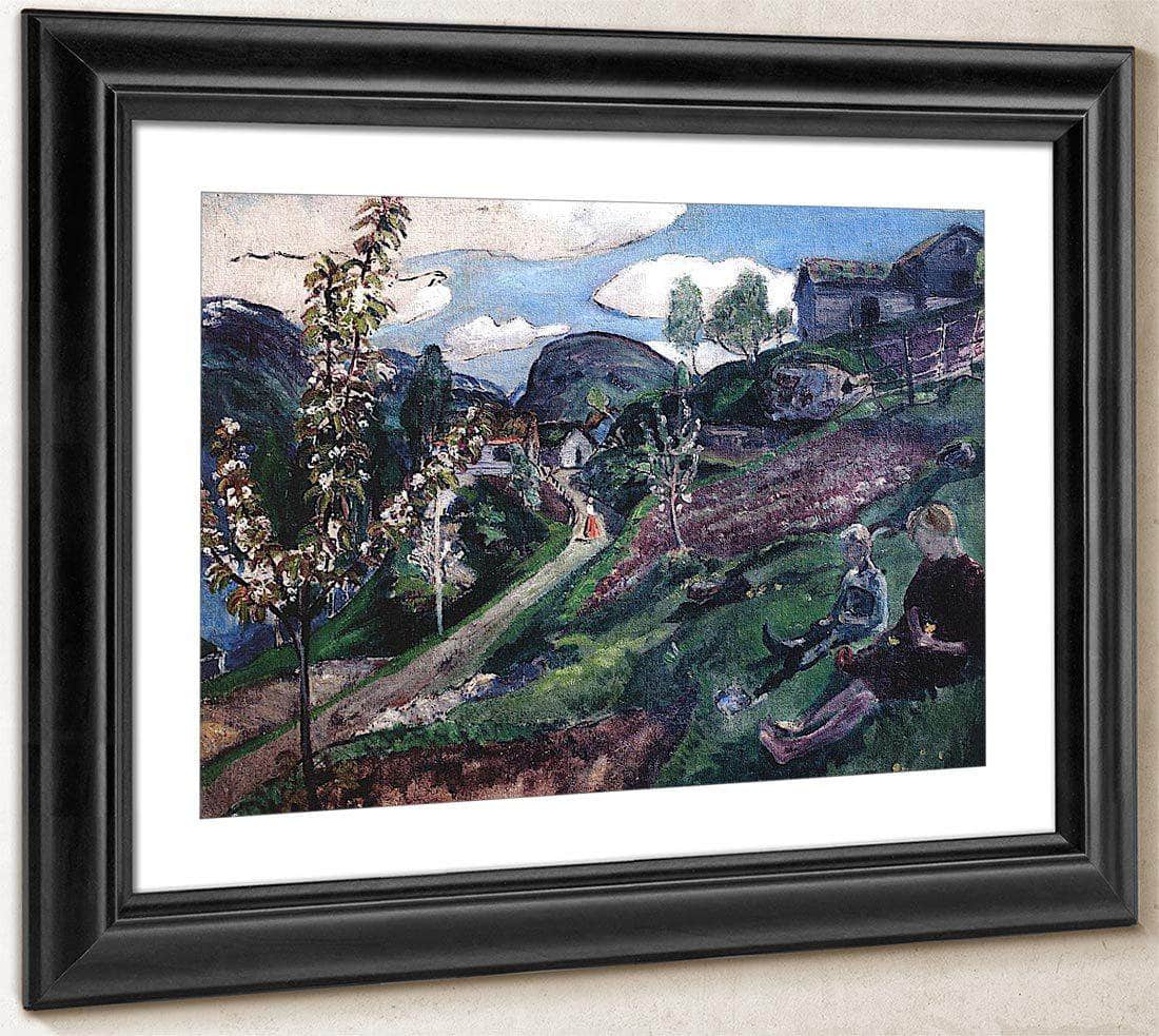 The Home By Nicolai Astrup Fine Art Print