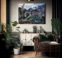 The Home By Nicolai Astrup Fine Art Print