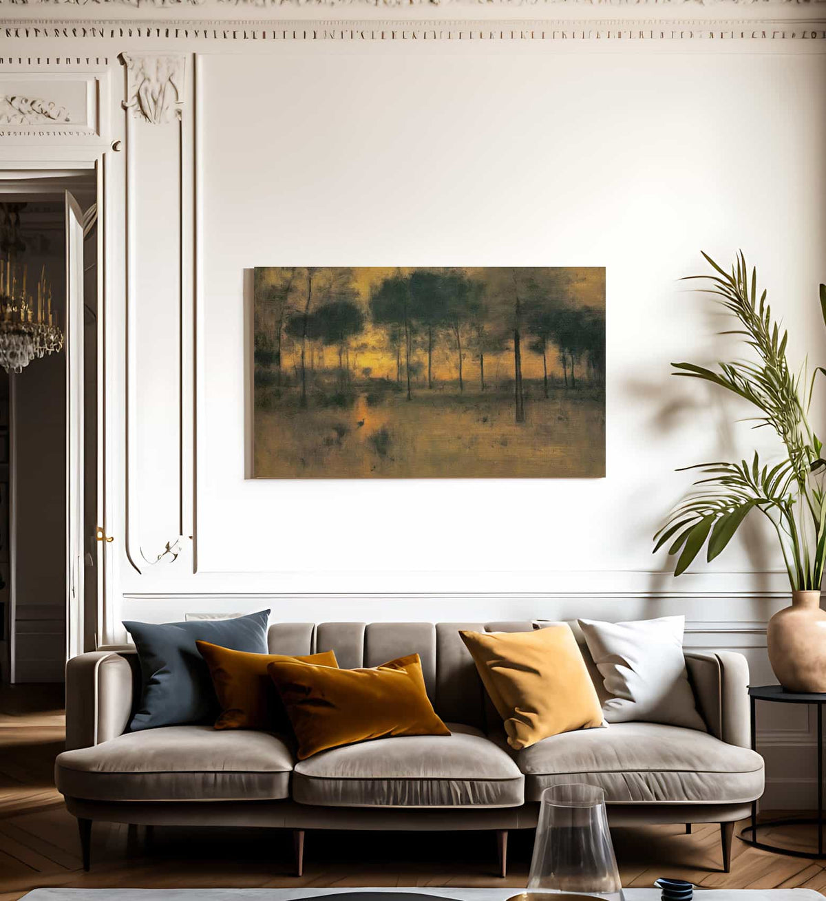 The Home Of The Heron By George Inness Fine Art Print