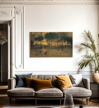 The Home Of The Heron By George Inness Fine Art Print