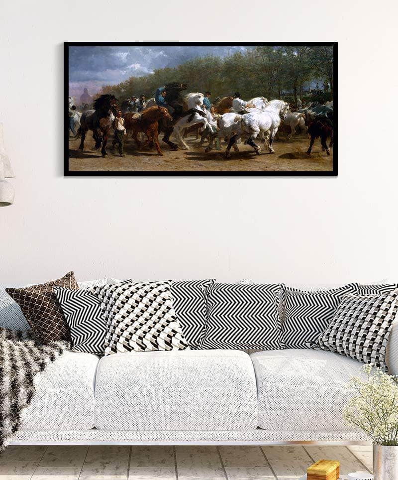 The Horse Fair Painting Rosa Bonheur Canvas Art Fine Art Print